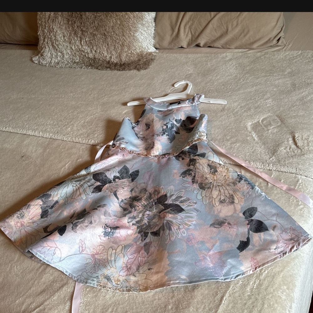 Worn one each dress